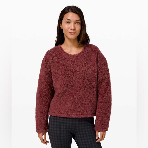 🆕 Lululemon Wool Whenever Crew Savannah SZ 6 - Picture 1 of 8